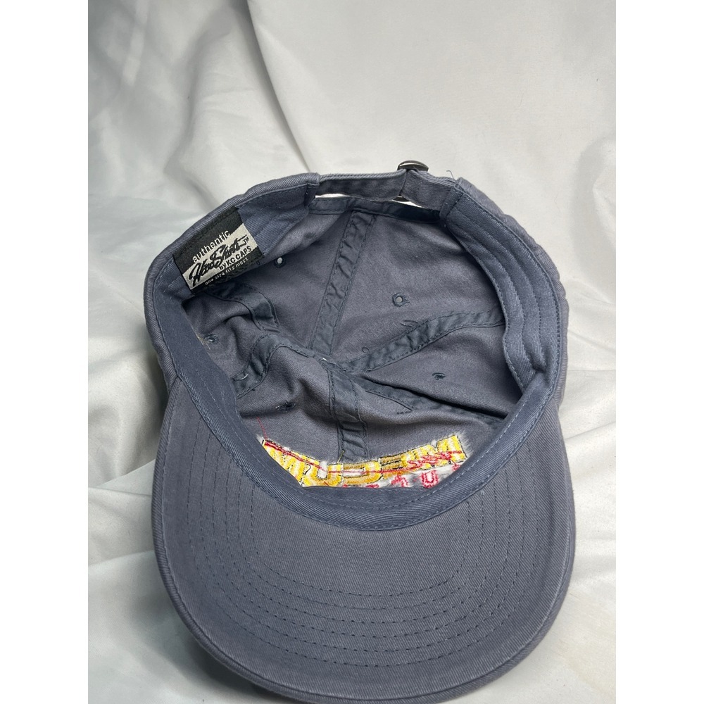 Mecum Auctions Hat Gray KC Caps Embroidered Sold Logo Adjustable Dad Cap Mens - Picture 5 of 6